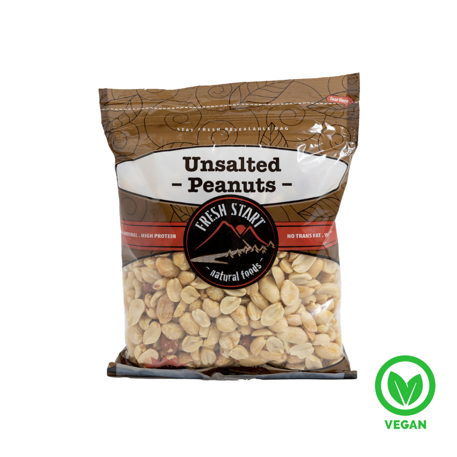 Unsalted Peanuts Case Fresh Start Natural Foods